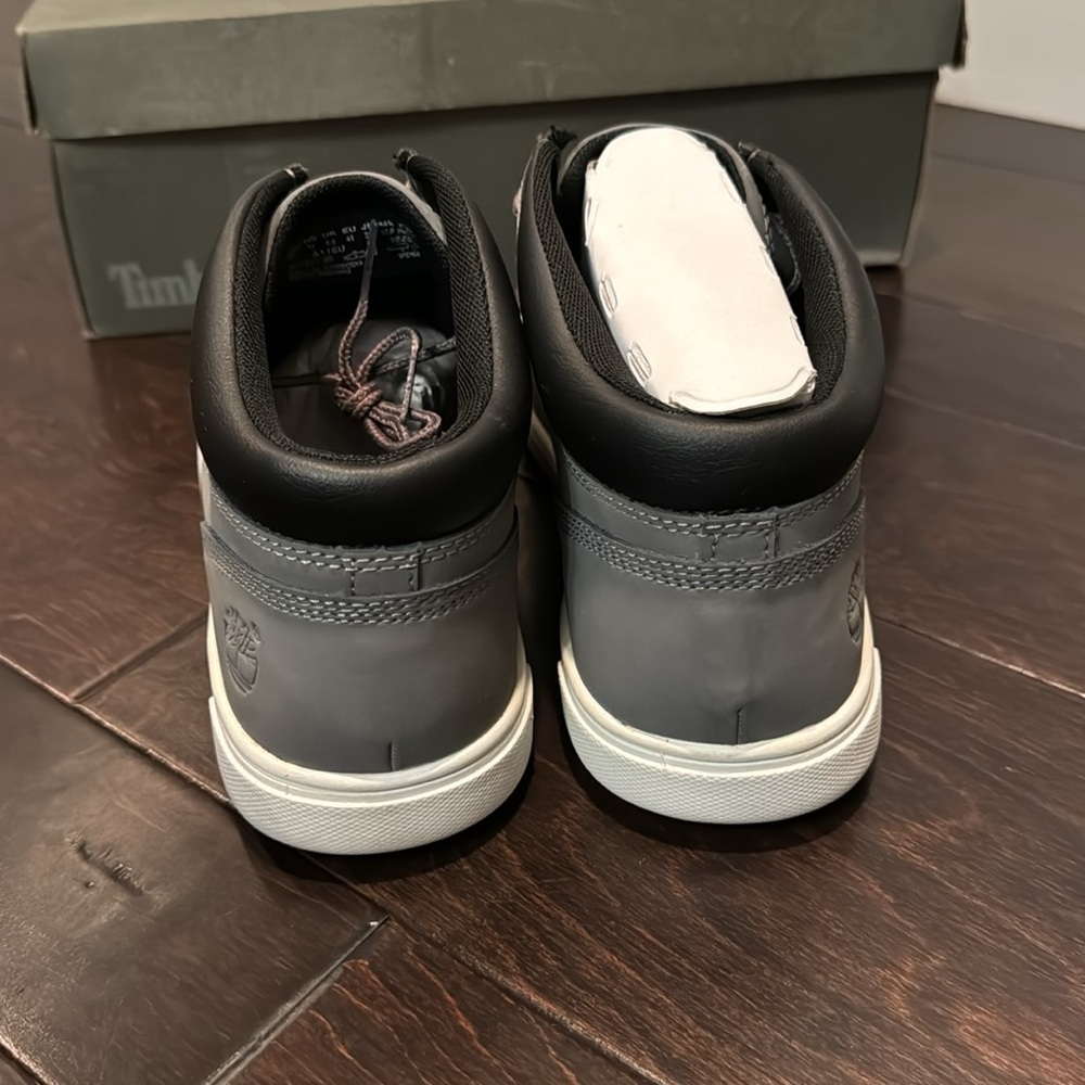 Timberland canvas groveton mock toe chukka grey NIB 10 - Picture 7 of 10